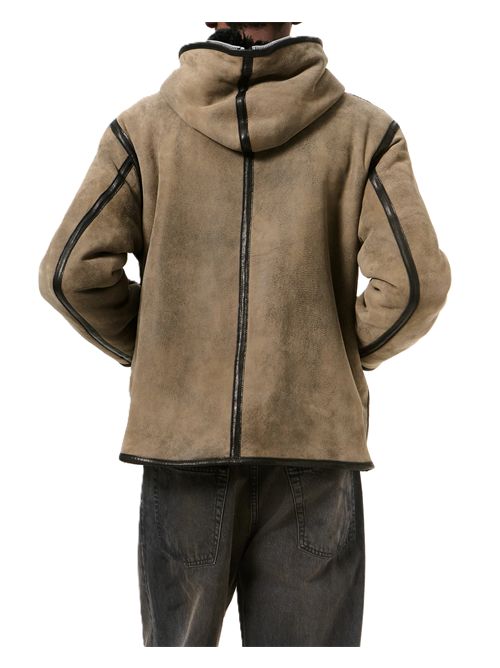 Smoky Black Dry Shearling FULL ZIP JACKET Our Legacy | M4269FSSMOKY BLACK DRYSHEARLING